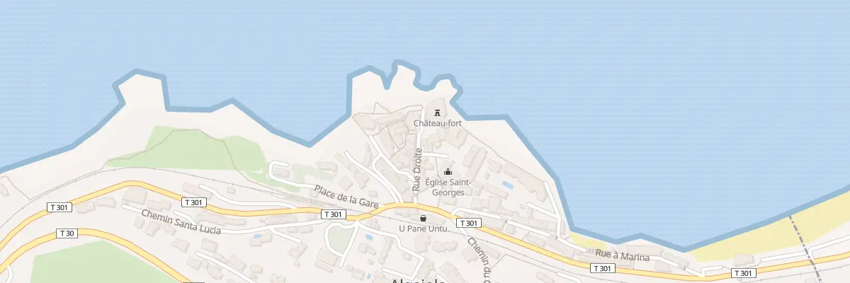 Plan du 5031 Algajola à Algajola