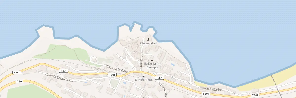 Plan du 5030 Algajola à Algajola