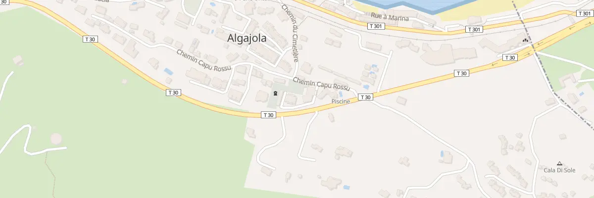 Plan du 976 Res Residence Cocani à Algajola