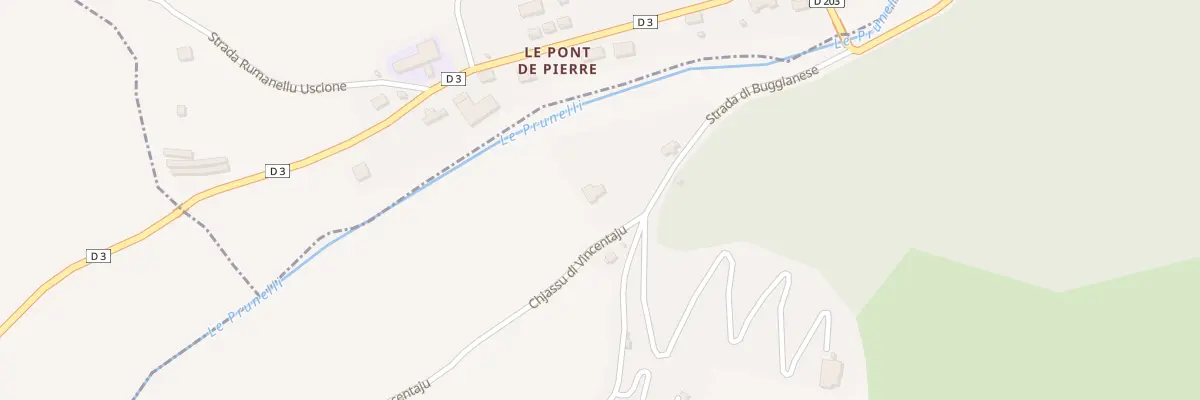 Plan du 5128A Buggianese à Eccica-Suarella
