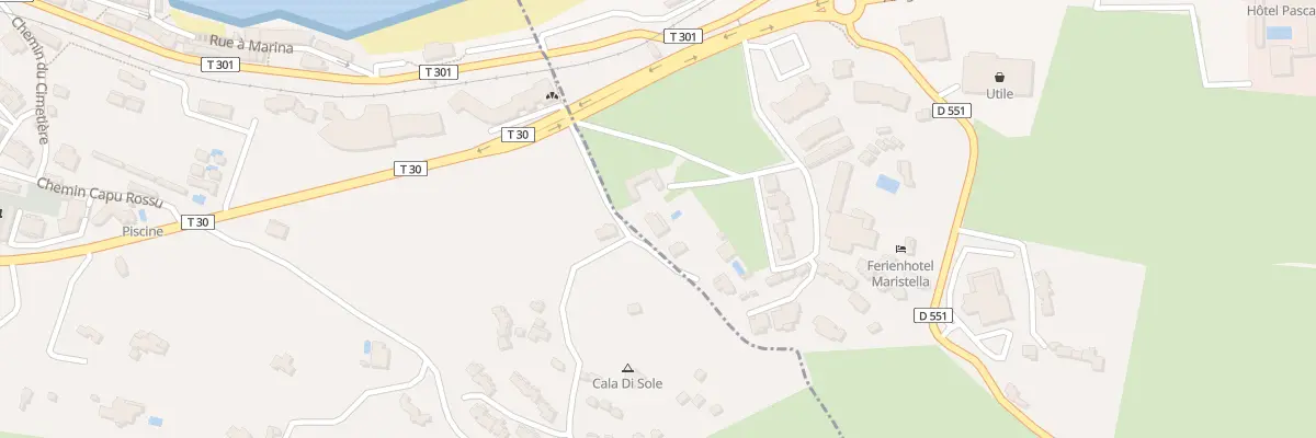 Plan de Villa à Aregno