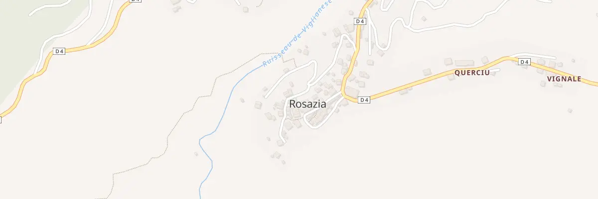Plan du 5016 Chiaragia à Rosazia