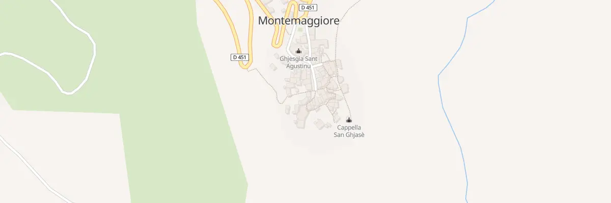 Plan du 5051 Ortaccio à Montegrosso
