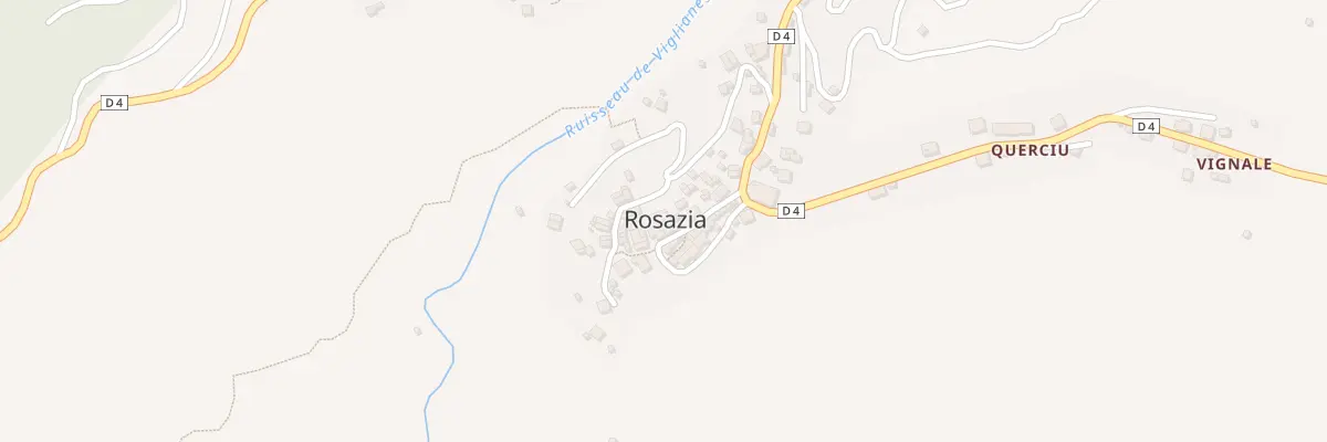 Plan du 5034 Casalta à Rosazia