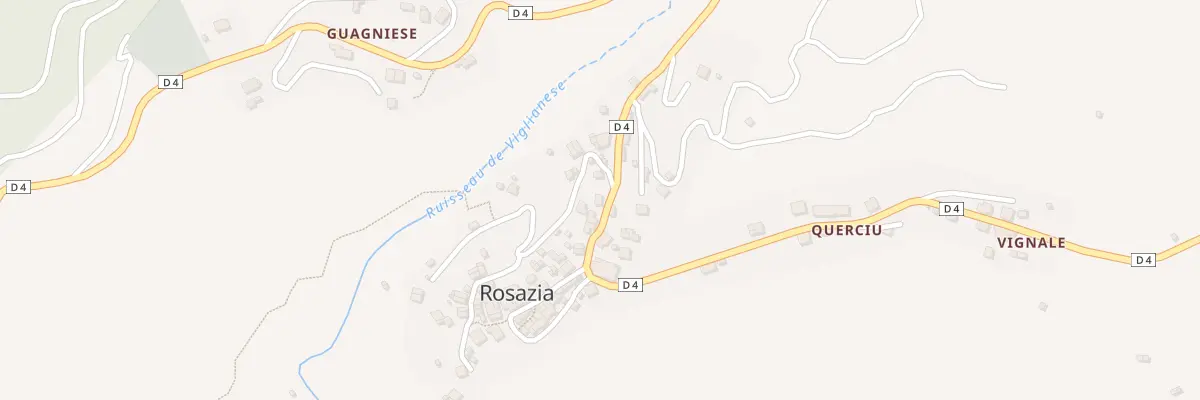 Plan du 5007 Noce à Rosazia