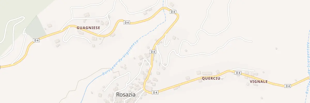 Plan du 5002 Novala à Rosazia