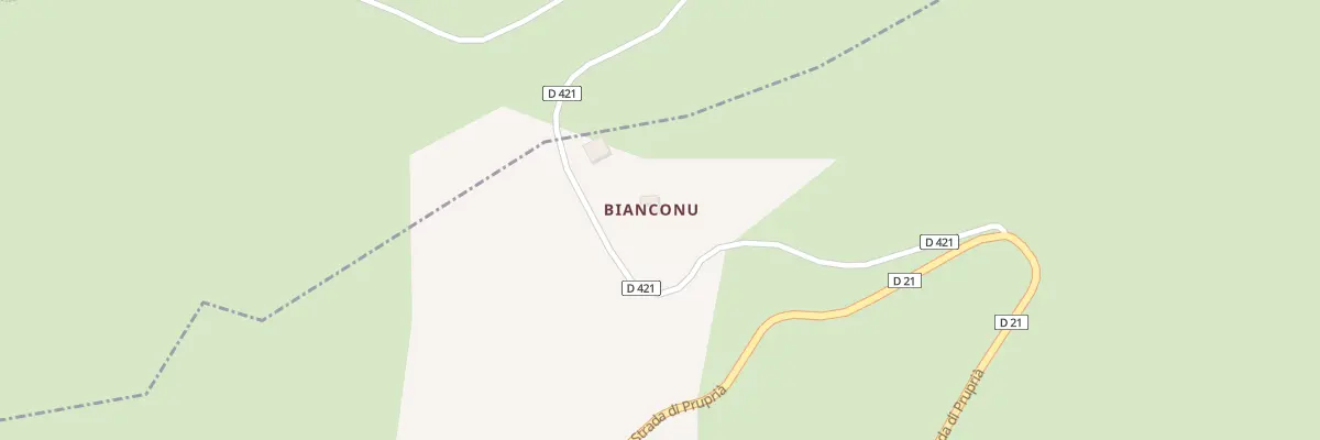 Plan du 5070 Biancone à Grossa