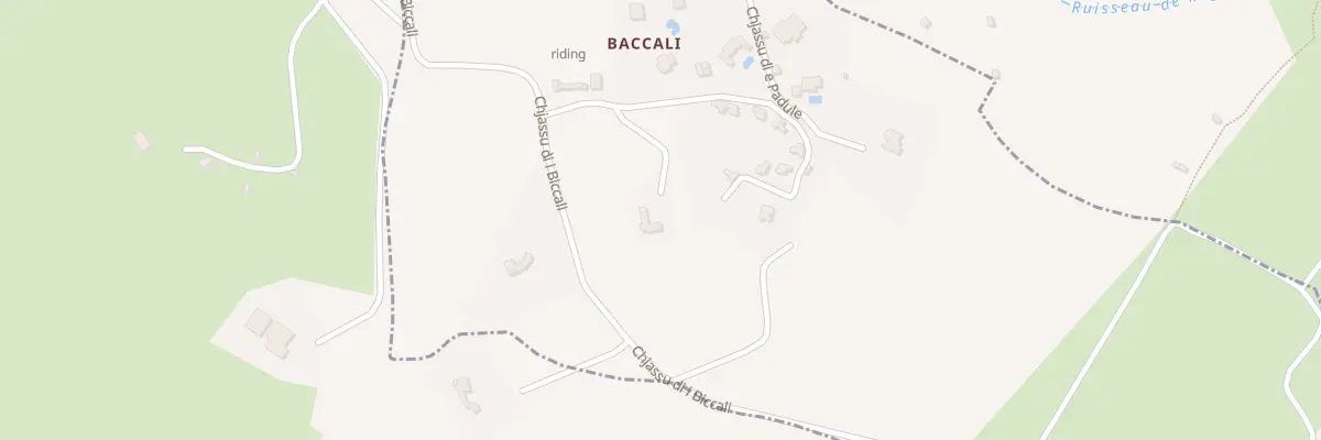 Plan du 397 Biccali à Pigna