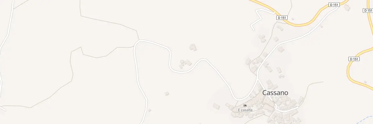 Plan du 211 Poggiolo à Montegrosso