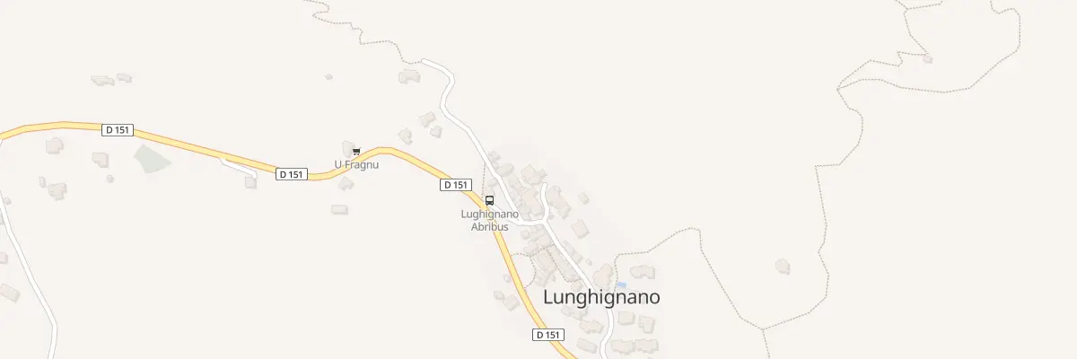 Plan du 5133 Lunghignano à Montegrosso