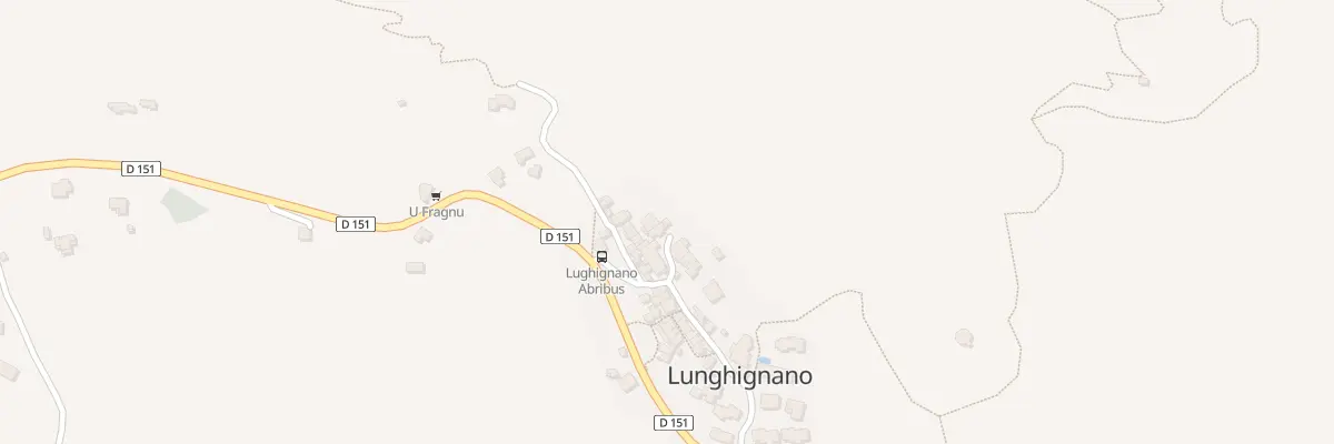 Plan du 5133A Lunghignano à Montegrosso