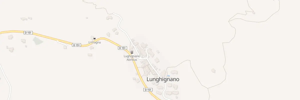 Plan du 5130 Lunghignano à Montegrosso