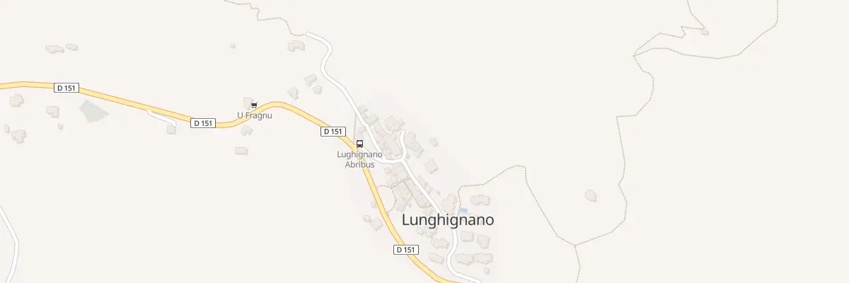 Plan du 5128 Lunghignano à Montegrosso