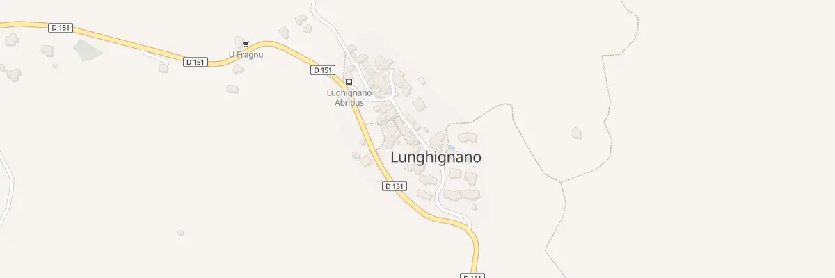 Plan du 5123 Lunghignano à Lumio
