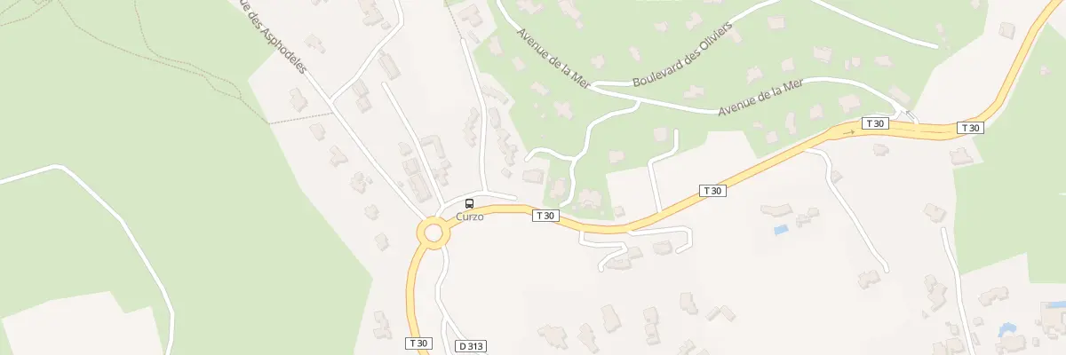 Plan du 5474 Marine de Davia à Corbara