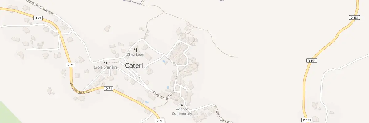 Plan du 92 Pl de l’Ortacciu à Cateri