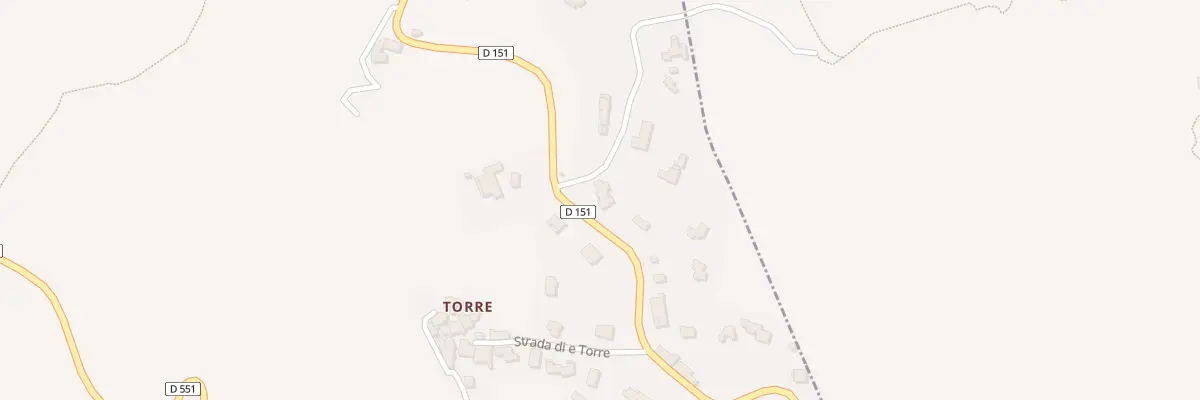 Plan du 5298 Torre à Aregno