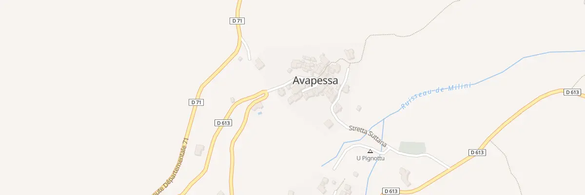 Plan du 5023 Avapessa à Avapessa