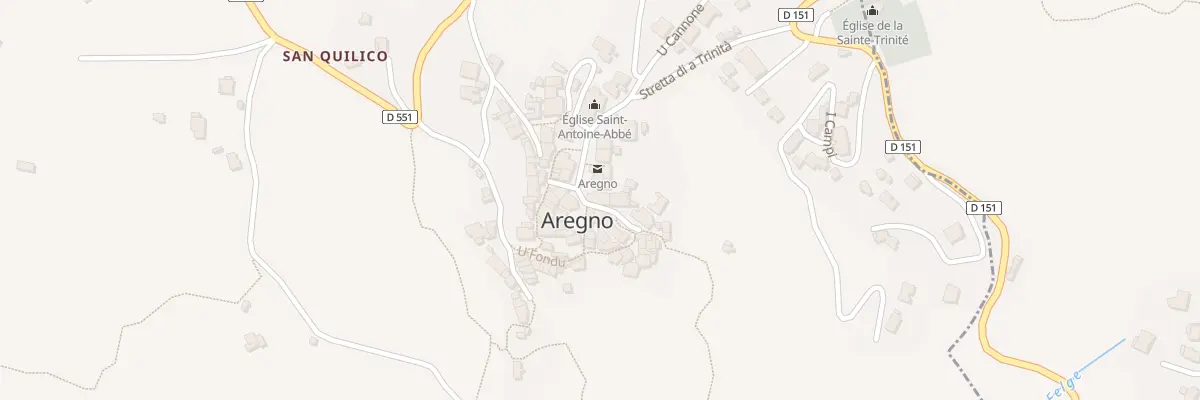 Plan du 5069 Aregno à Aregno