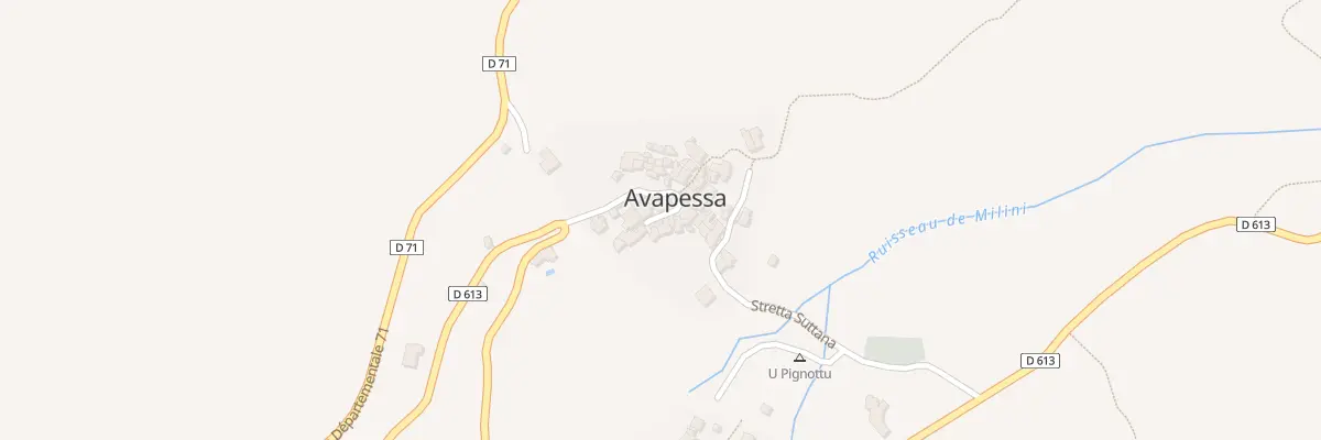 Plan du 5021 Avapessa à Avapessa