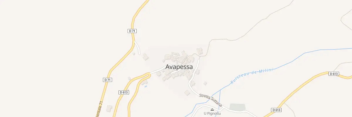 Plan du 5044 Avapessa à Avapessa
