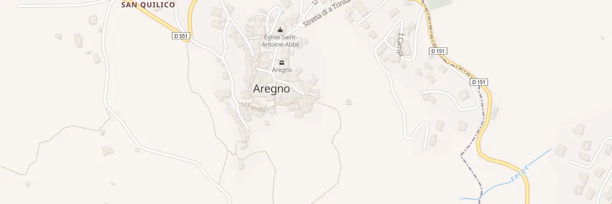 Plan du 5056A Aregno à Aregno
