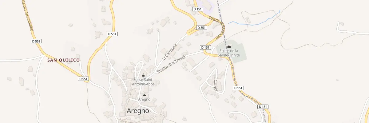 Plan du 5101A Aregno à Aregno