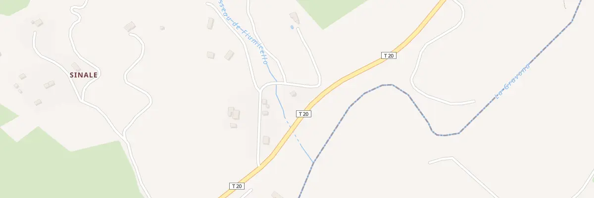 Plan du 5109 Fiumicello à Tavaco