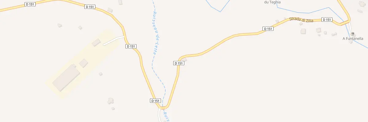 Plan du 1269 Rte Strada Di Zilia à Zilia