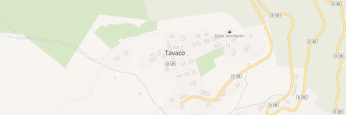 Plan du 3507 Tavaco à Tavaco