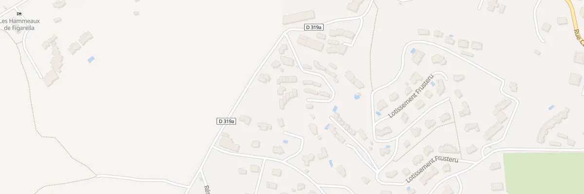 Plan du 25 Mte de la Paratella à Propriano