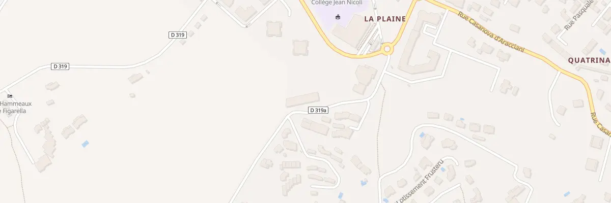 Plan du 8501 Res Mare E Monti à Propriano