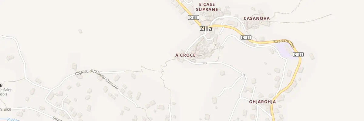 Plan du 5028 Zilia à Zilia