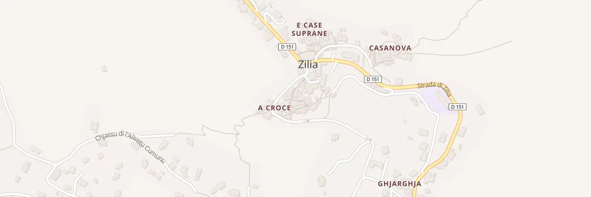 Plan du 57 Rue Passu Di A Stretta à Zilia