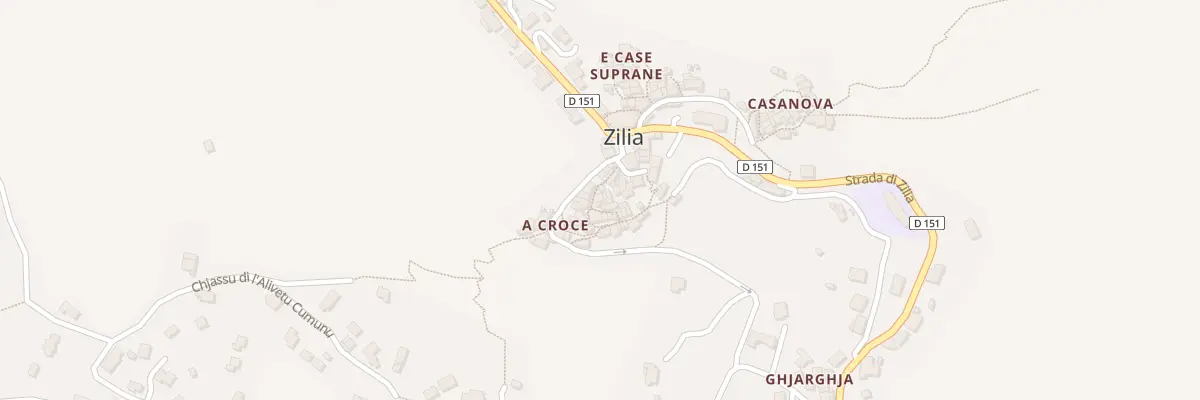 Plan du 57 Rue Passu Di A Stretta à Zilia
