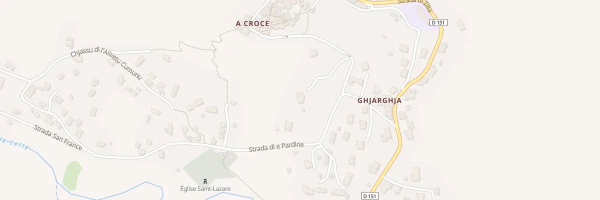 Plan du 67 Che Chjassu Di A Varnia à Zilia