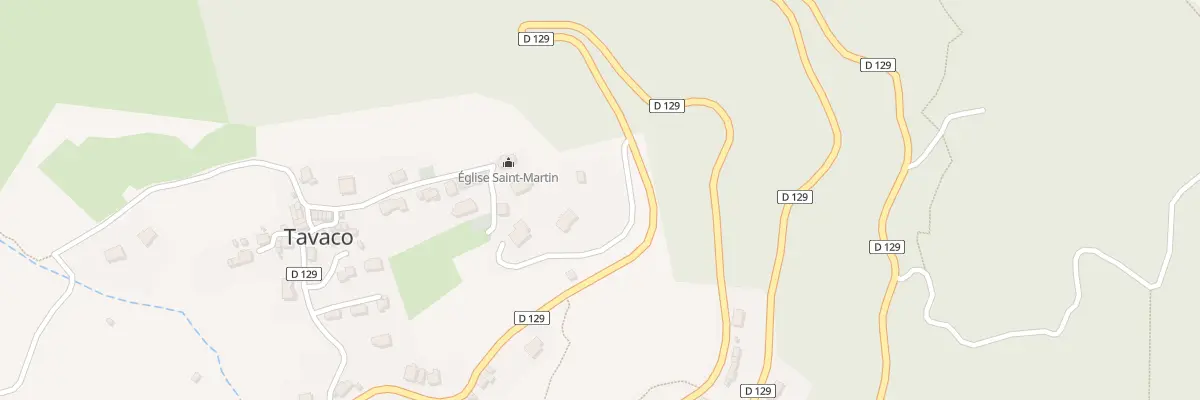 Plan du 44 Chioso Alla Chiesa à Tavaco
