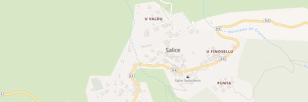 Plan du 5022 Petraja à Salice