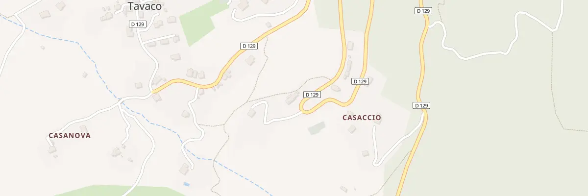Plan du 5082 Suaraccio à Tavaco