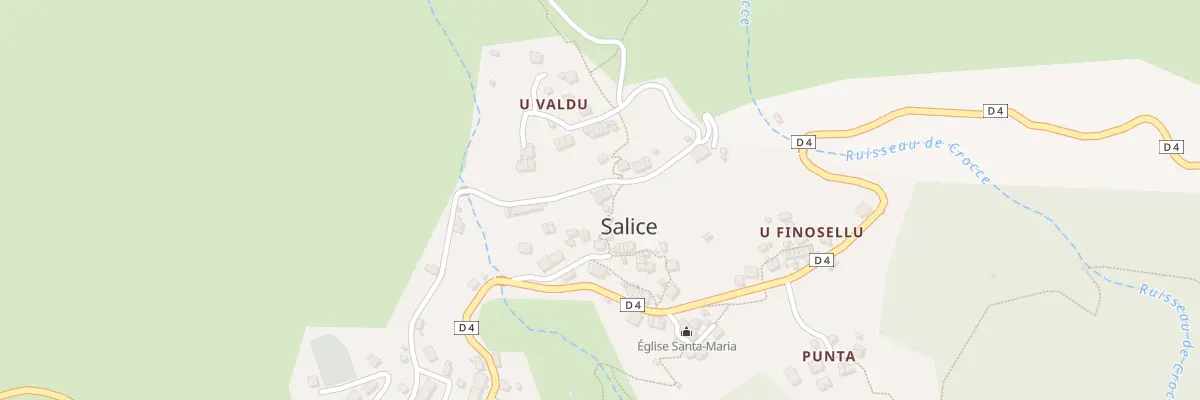 Plan du 5024 Petraja à Salice
