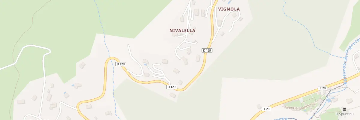 Plan du 7000 Nivalella à Tavaco
