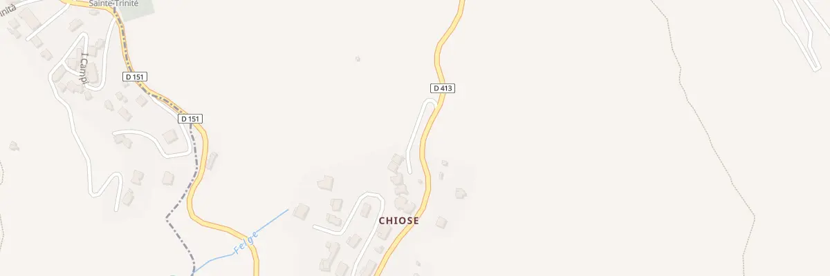 Plan du 27L Chiose à Sant’Antonino