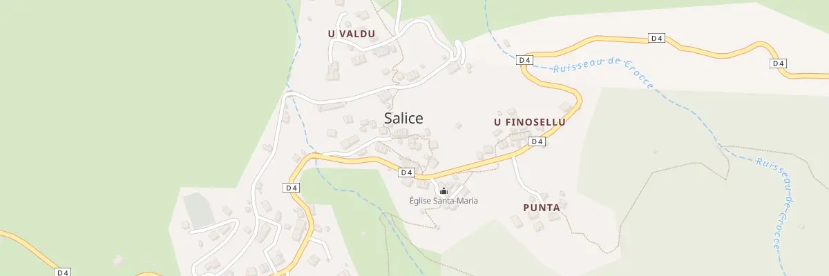 Plan du 5035 Capanaccie à Salice