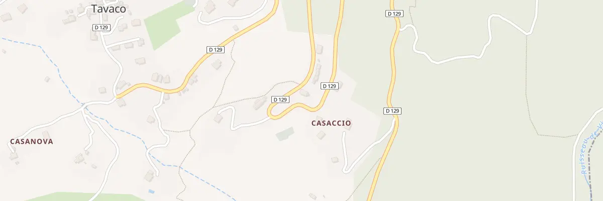 Plan du 5100 Suaraccio à Tavaco