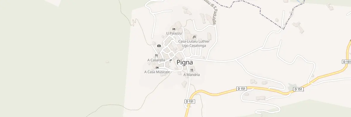 Plan du 5036 Pigna à Pigna