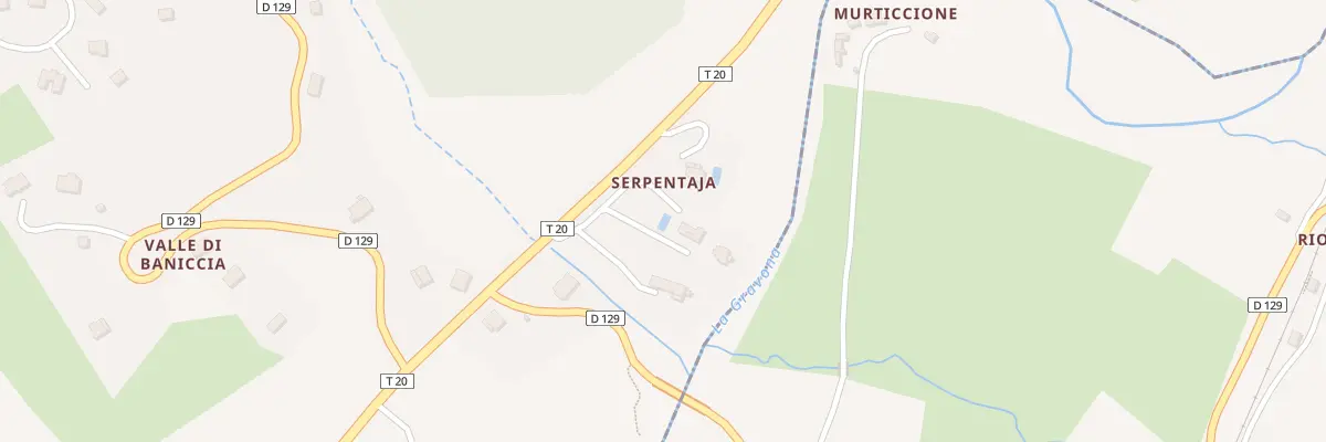 Plan du 5123 Paravano à Tavaco