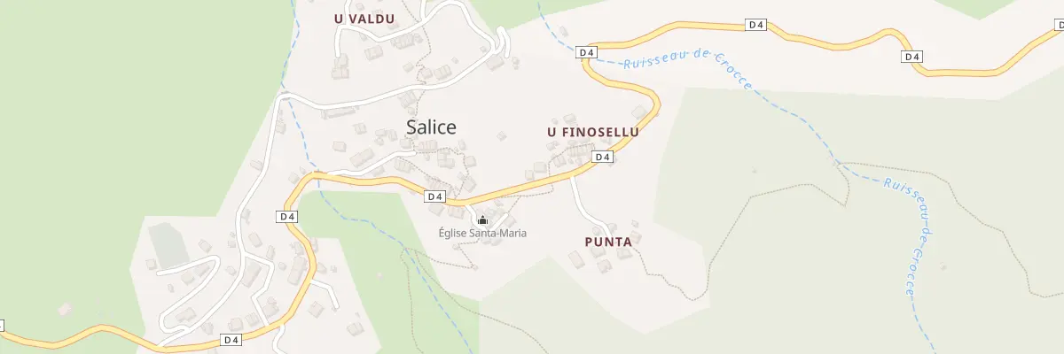 Plan du 5059 Salice à Salice