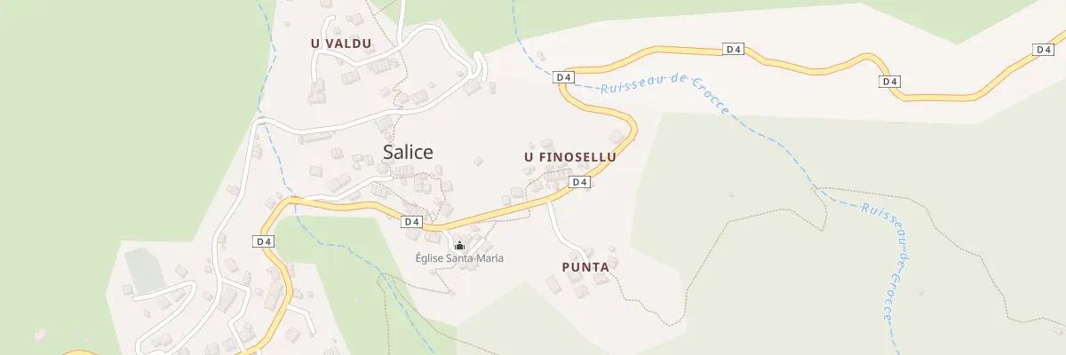 Plan du 5134 Oliveto à Salice