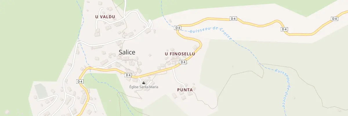 Plan du 5047 Petroso à Salice