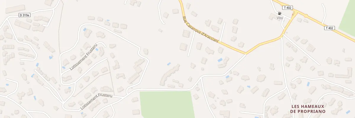 Plan du 13E Rue Casanova d’Aracciani à Propriano